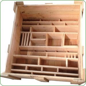 Embalaje de madera diseñado